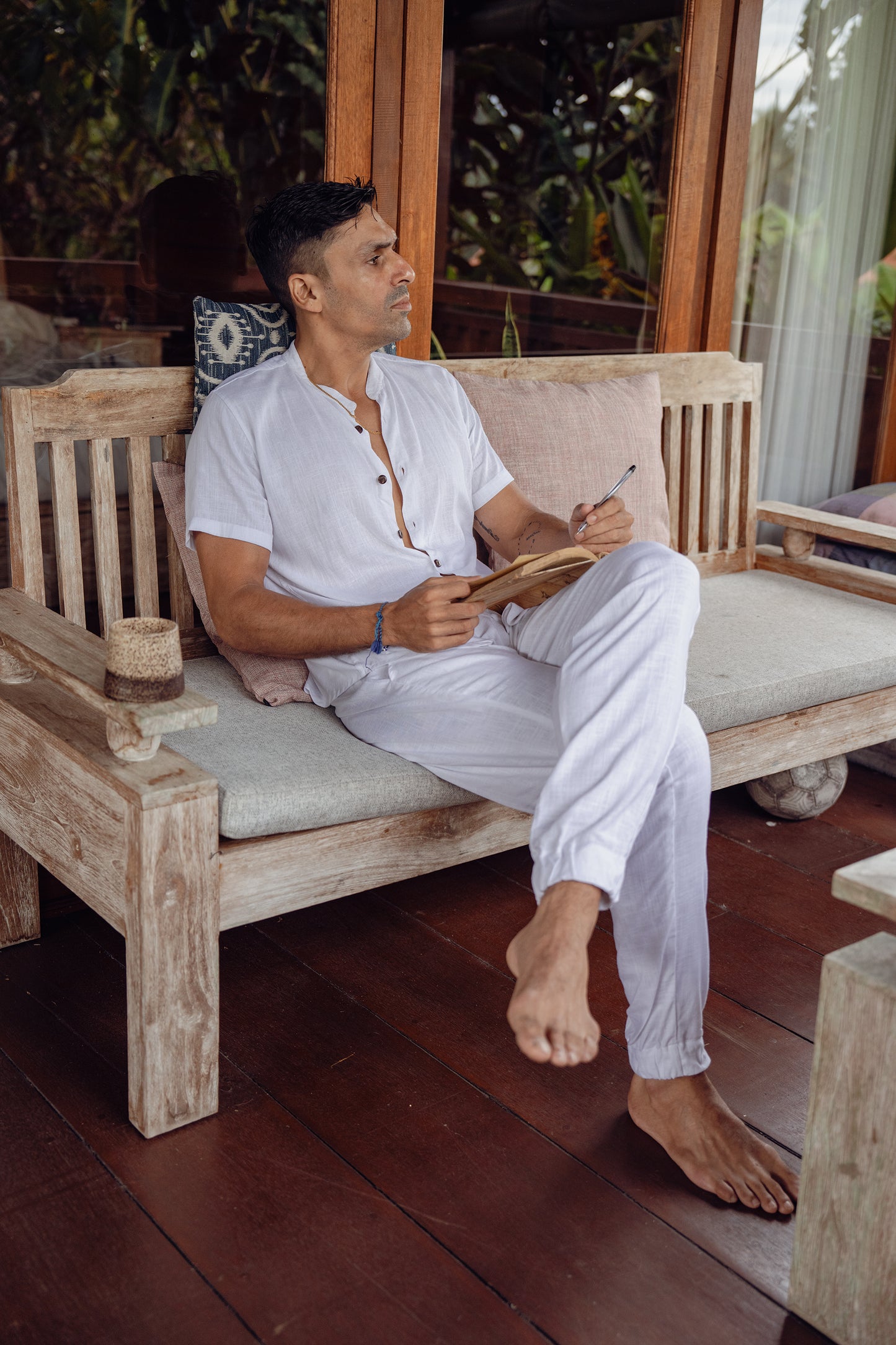 White linen