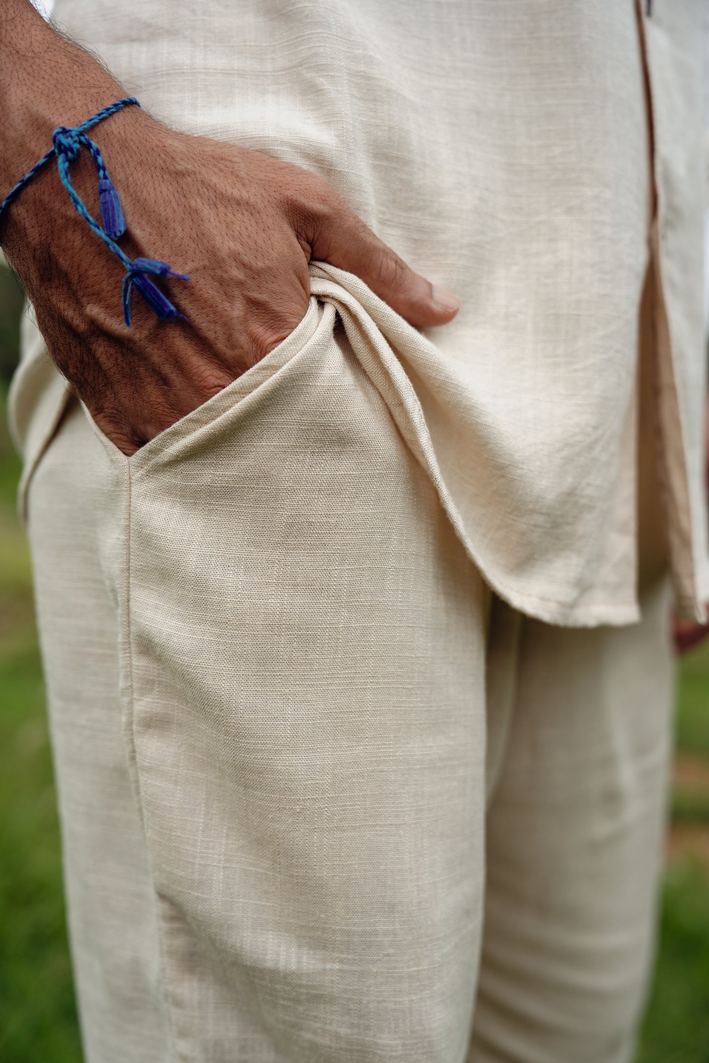 Black linen