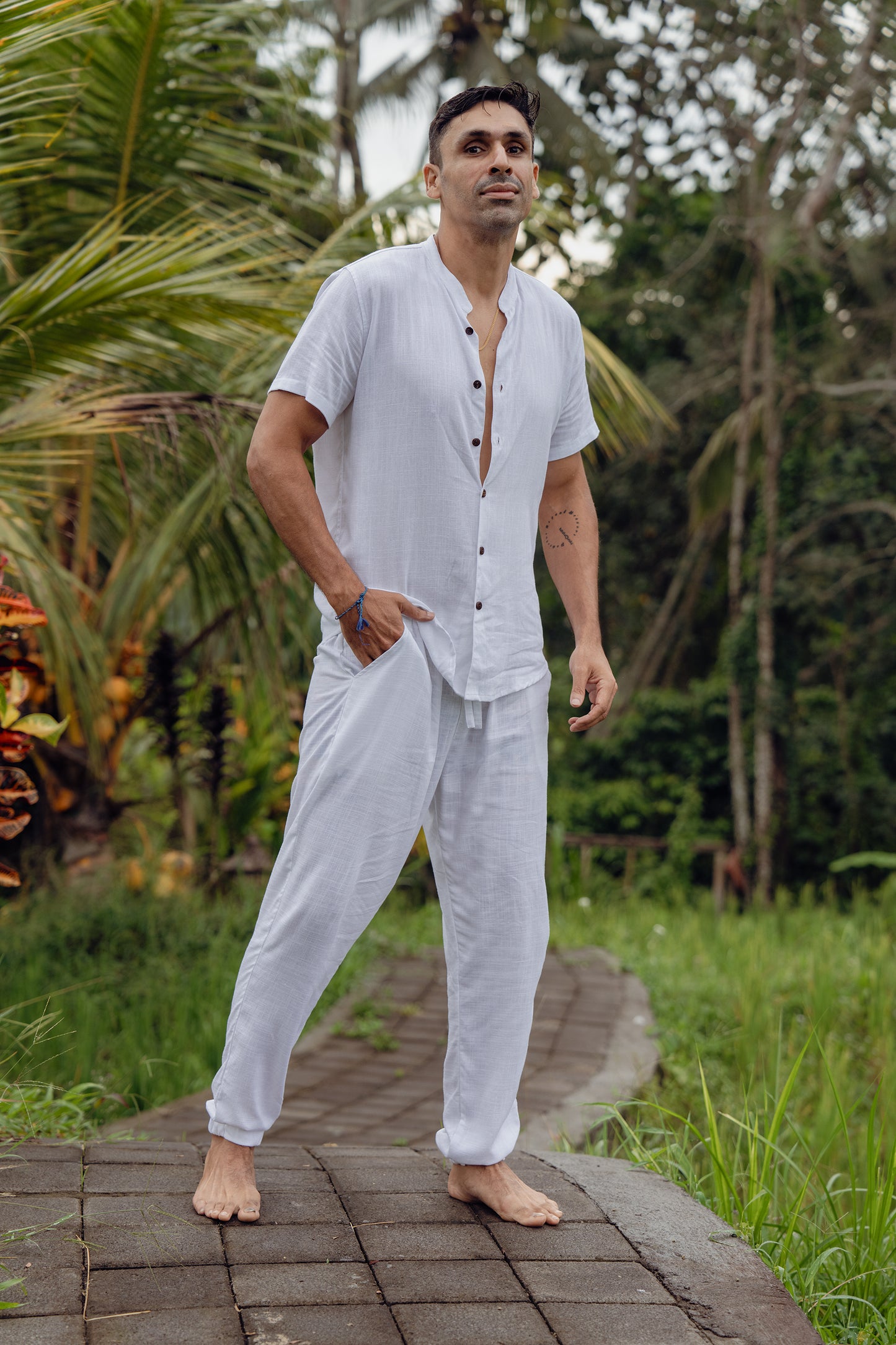 White linen